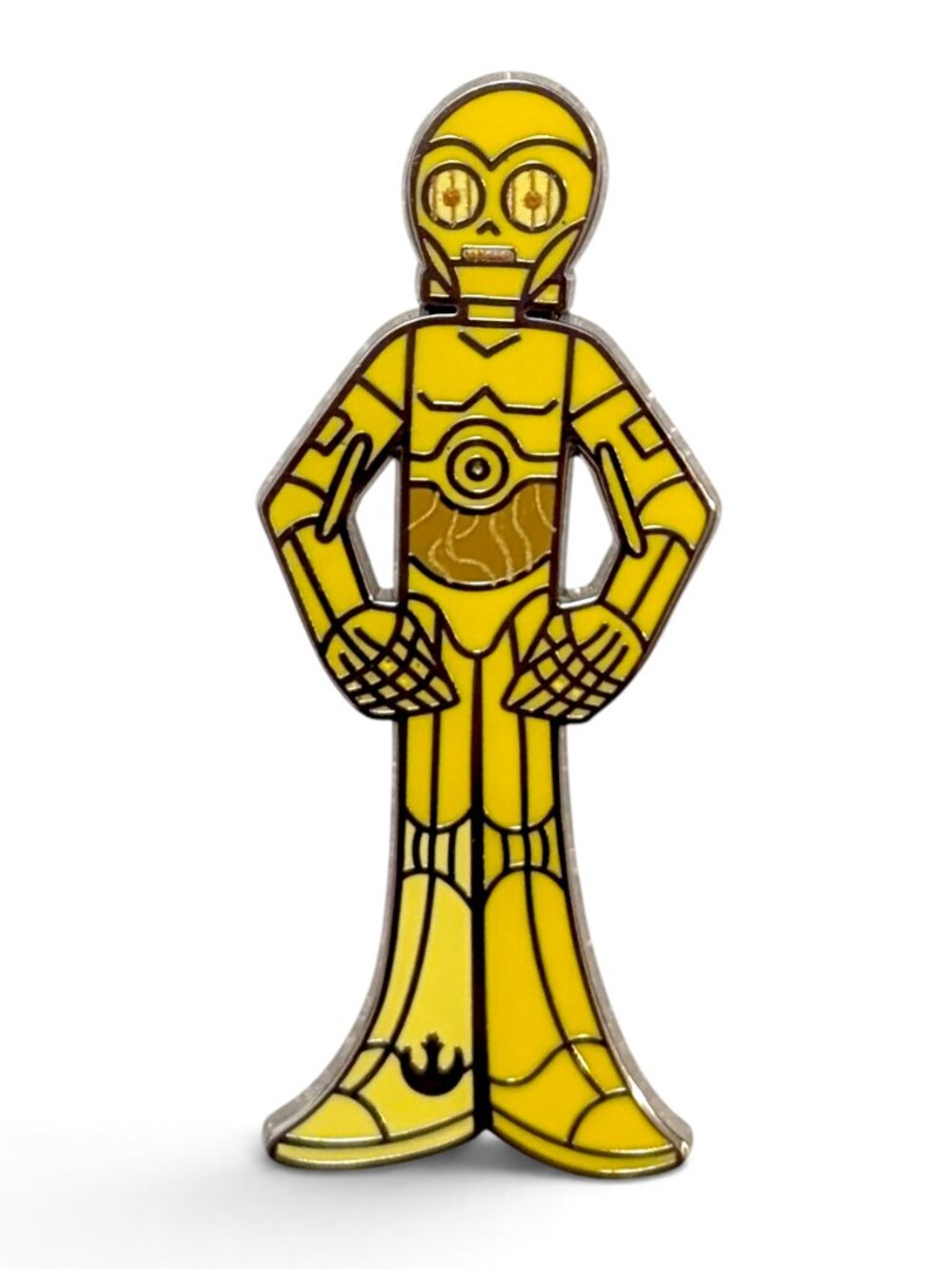 Star Wars Disney Pin: C-3PO Yellow Color Story